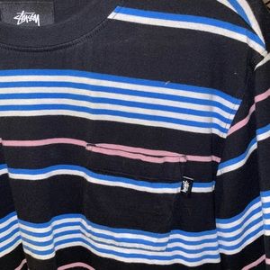 Mens medium stussy shirt sleeve tee